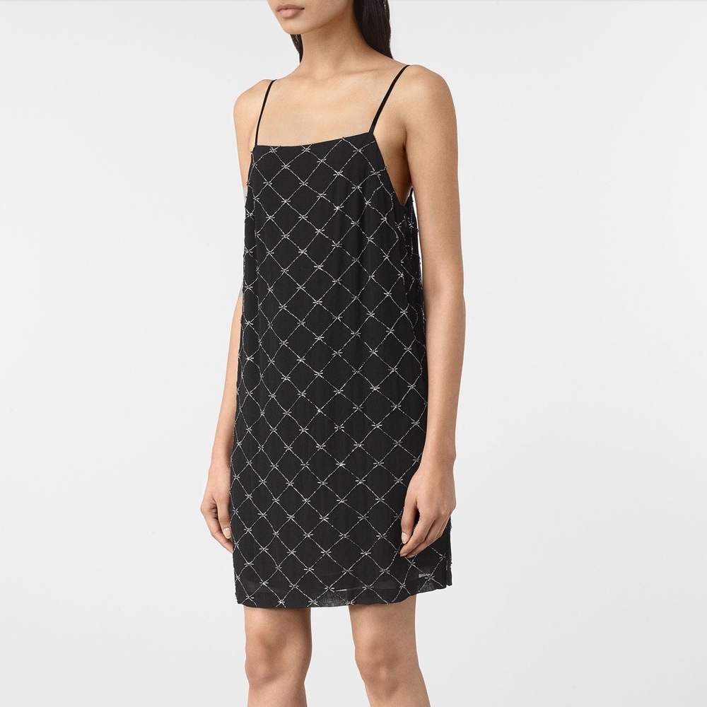AllSaints Wire Slip Dress